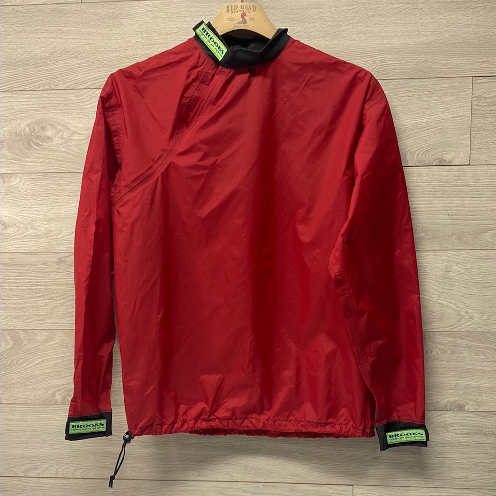 Brooks Kayaking Jacket Red Lightweight Water-Resistant-Between You And The Water
